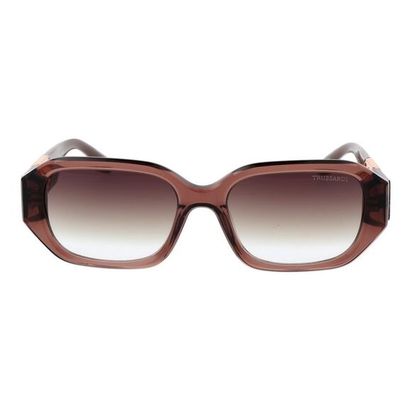 Trussardi Brown Acetate Women\'s Sunglasses